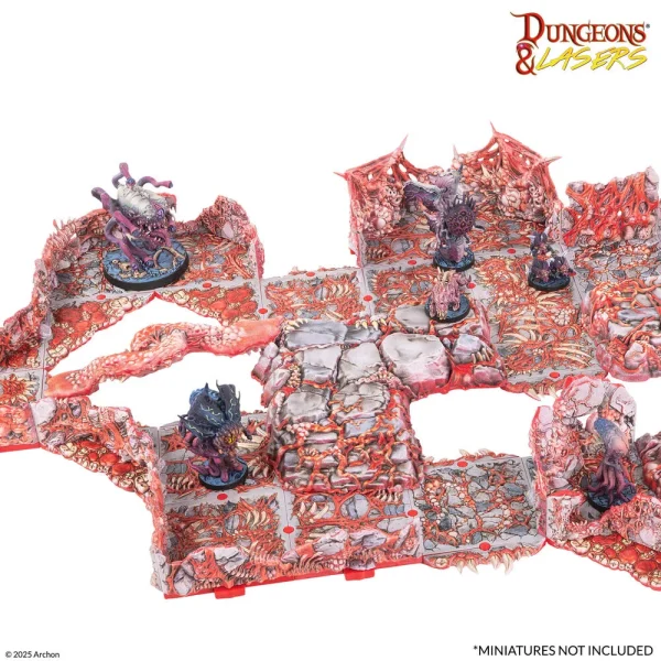 1397105703-3 Archon Studio - Dungeons & Lasers - Belly of the Beast: Pre-painted