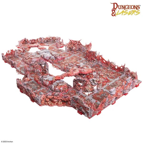 1397105703-4 Archon Studio - Dungeons & Lasers - Belly of the Beast: Pre-painted