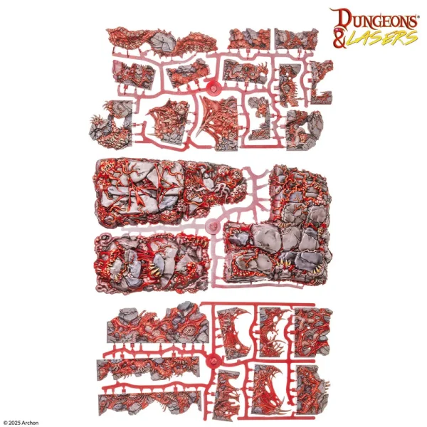 1397105703-5 Archon Studio - Dungeons & Lasers - Belly of the Beast: Pre-painted