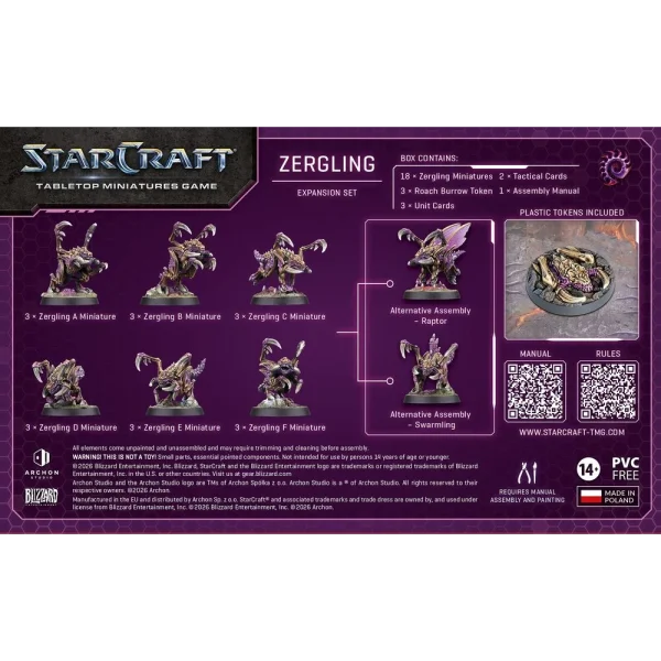 Archon Studio - StarCraft Zergling - Zerg - Expansion Set