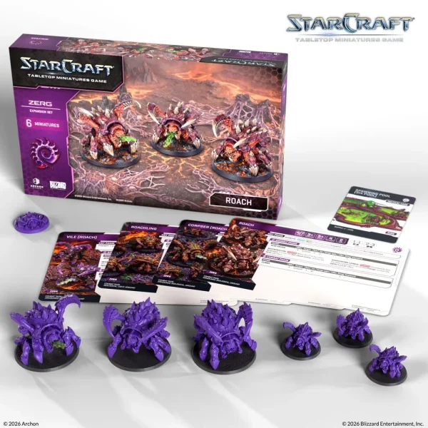 1397106052-2 Archon Studio - StarCraft Roach - Zerg - Expansion Set