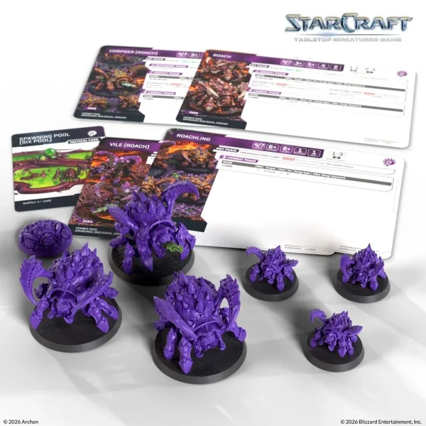 1397106052-3 Archon Studio - StarCraft Roach - Zerg - Expansion Set