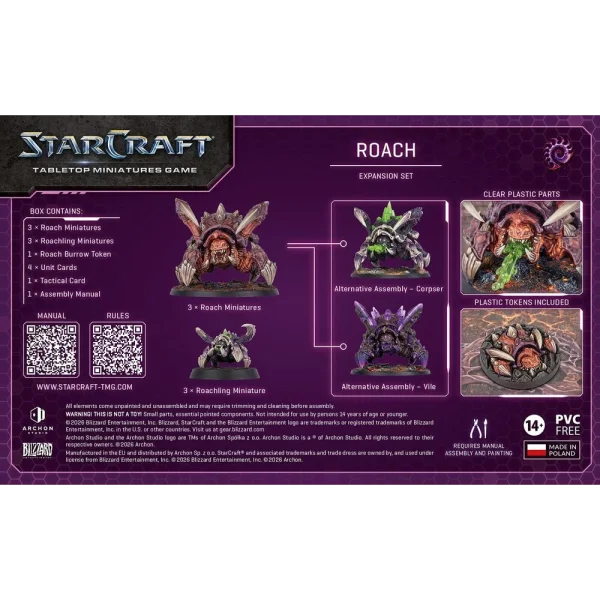 1397106052-6 Archon Studio - StarCraft Roach - Zerg - Expansion Set