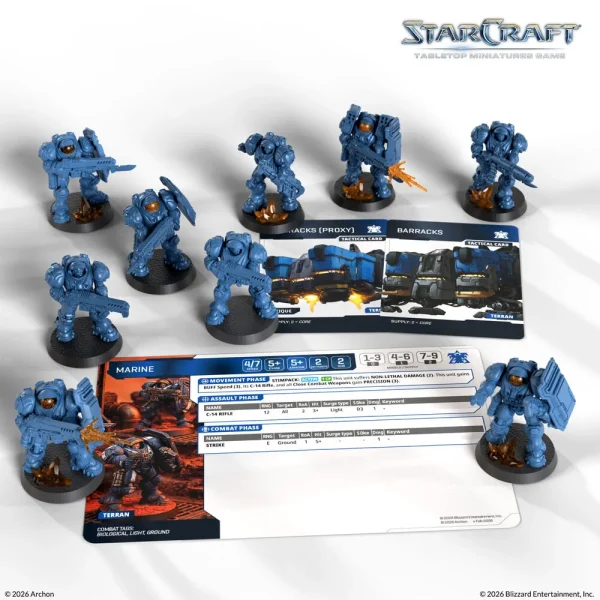 Archon Studio - StarCraft Marine - Terran - Expansion Set