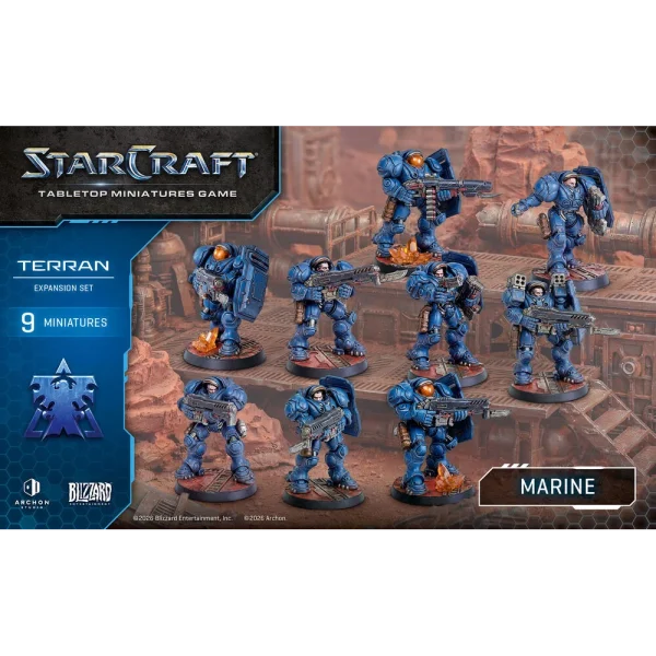 Archon Studio - StarCraft Marine - Terran - Expansion Set