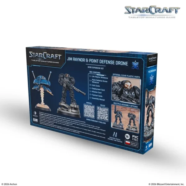Archon Studio - StarCraft Jim Raynor (Raynor's Raiders) - Terran - Hero Expansion Set