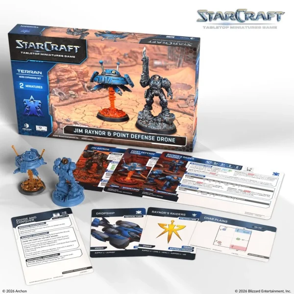 Archon Studio - StarCraft Jim Raynor (Raynor's Raiders) - Terran - Hero Expansion Set