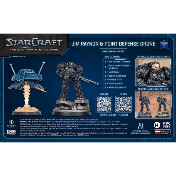 Archon Studio - StarCraft Jim Raynor (Raynor's Raiders) - Terran - Hero Expansion Set