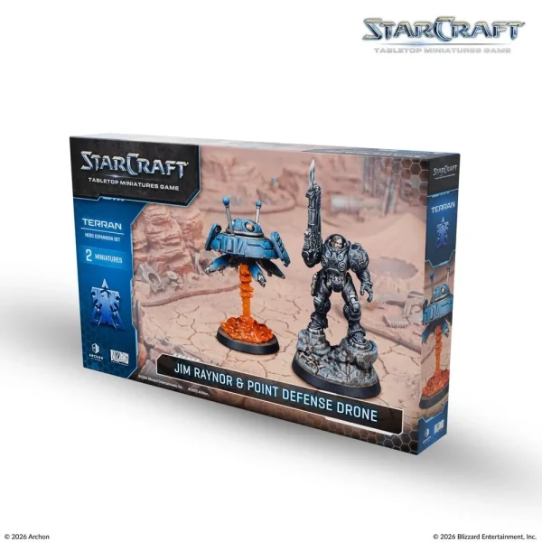 1397106120 Archon Studio – StarCraft Jim Raynor (Raynor’s Raiders) – Terran – Hero Expansion Set - Archon Studio - Ludik Vault