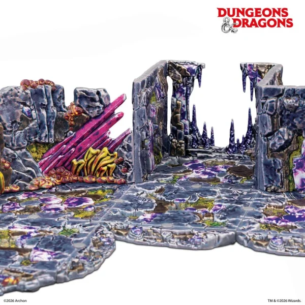 Archon Studio - Dungeons & Dragons - Underdark Pre-Painted Terrain Set
