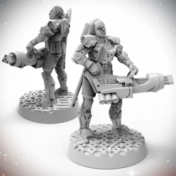 Archon Studio - Starfinder - HALF - ORC SOLDIER