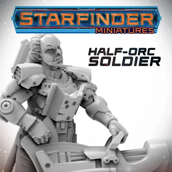 1414670290 Archon Studio – Masters of the Universe Miniatures: HALF – ORC SOLDIER - Archon Studio - Ludik Vault