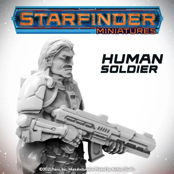 1414671044 Archon Studio – Masters of the Universe Miniatures: HUMAN SOLDIER - Archon Studio - Ludik Vault