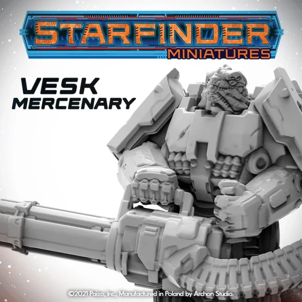 Archon Studio – Masters of the Universe Miniatures: VESK MERCENARY - Archon Studio - Ludik Vault