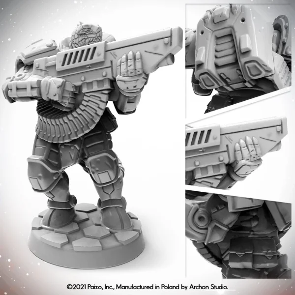 Archon Studio - Starfinder - VESK FREE CAPTAIN