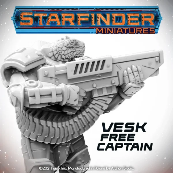 Archon Studio – Masters of the Universe Miniatures: VESK FREE CAPTAIN - Archon Studio - Ludik Vault