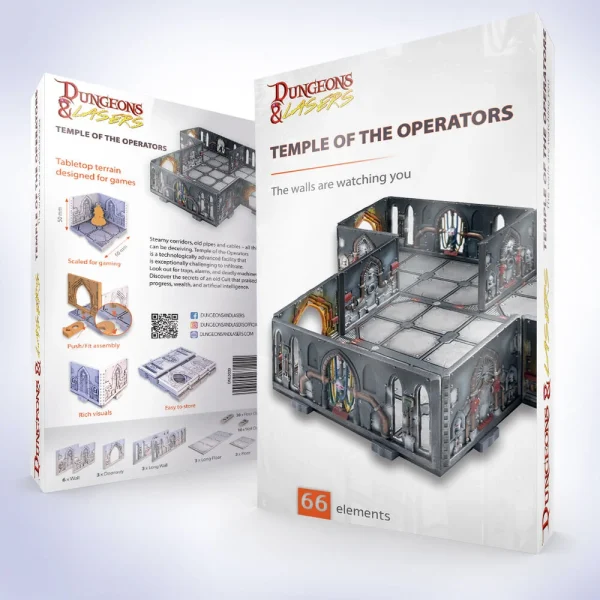 1414671112-3 Archon Studio - Dungeons & Lasers - Expansion Set: TEMPLE OF THE OPERATORS