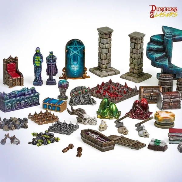 1414671426-1 Archon Studio - Dungeons & Lasers - Expansion Set: FANTASY CUSTOMIZATION BITS