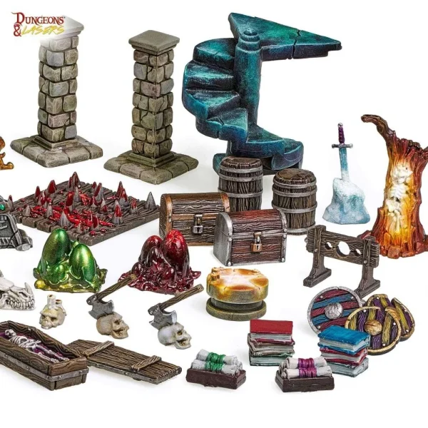 1414671426-2 Archon Studio - Dungeons & Lasers - Expansion Set: FANTASY CUSTOMIZATION BITS