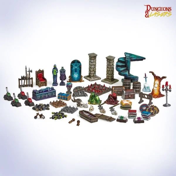 Archon Studio – Dungeons & Lasers Expansion Set: FANTASY CUSTOMIZATION BITS - Archon Studio - Ludik Vault