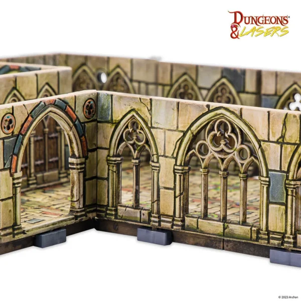 1414671457-1 Archon Studio - Dungeons & Lasers - Expansion Set: CURSED CATHEDRAL