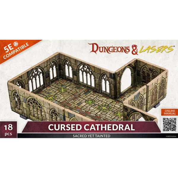 1414671457-2 Archon Studio - Dungeons & Lasers - Expansion Set: CURSED CATHEDRAL