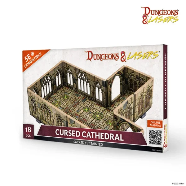 1414671457-3 Archon Studio - Dungeons & Lasers - Expansion Set: CURSED CATHEDRAL