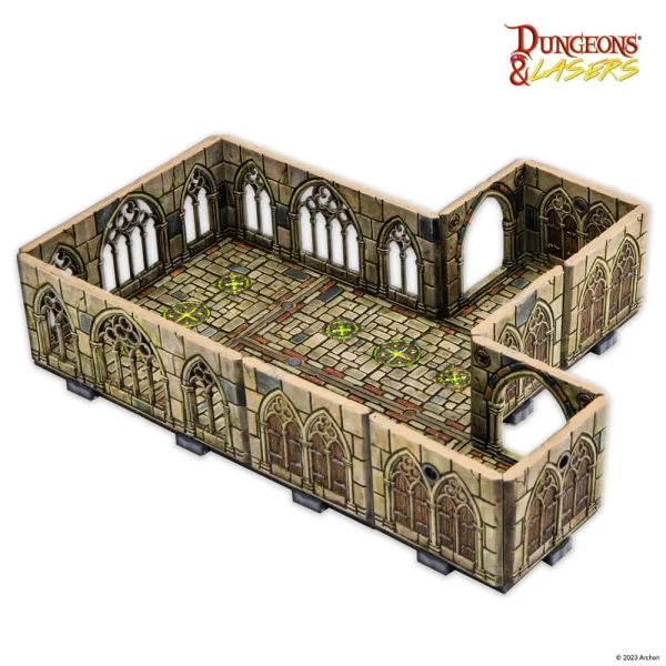 Archon Studio – Dungeons & Lasers Expansion Set: CURSED CATHEDRAL - Archon Studio - Ludik Vault