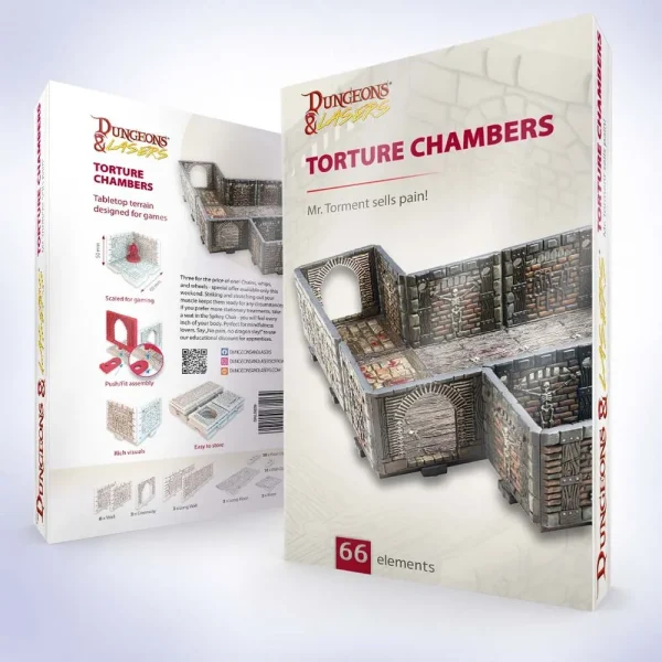 1414671464-3 Archon Studio - Dungeons & Lasers - Expansion Set: TORTURE CHAMBERS