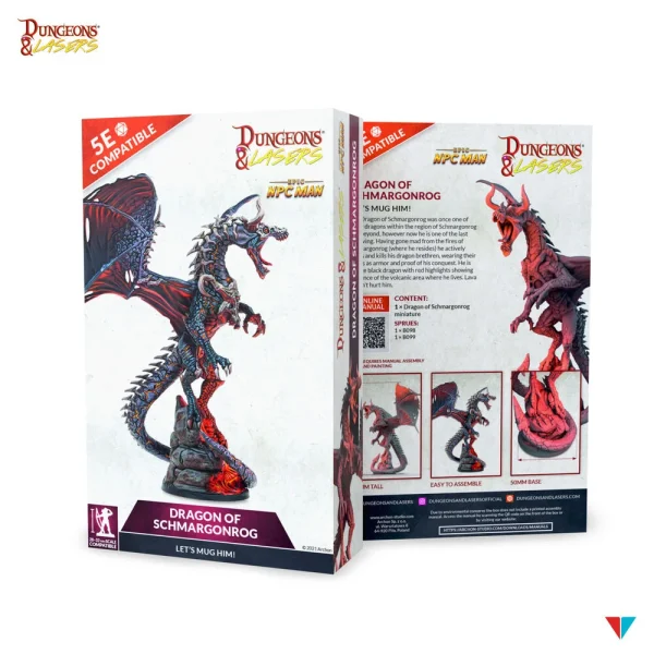 Archon Studio - Dungeons & Lasers - Dragons: DRAGON OF SCHMARGONROG