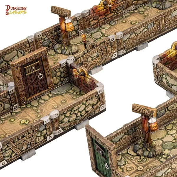 1414672225-16 Archon Studio - Dungeons & Lasers - Dwarven Mine Half-Height Walls