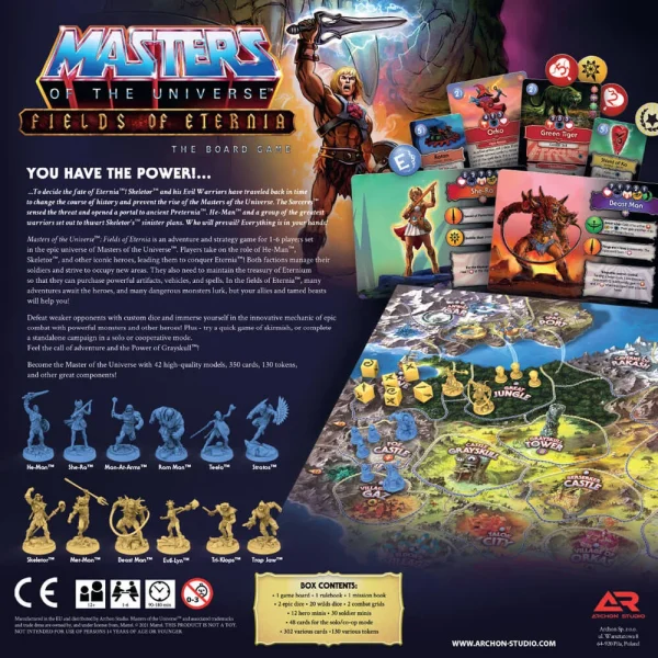 1414672379-1 Archon Studio - Masters of the Universe - Fields of Eternia The Board Game (EN)