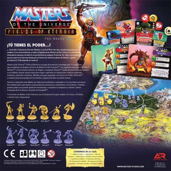 1414672492-1 Archon Studio - Masters of the Universe - Fields of Eternia The Board Game (ES)
