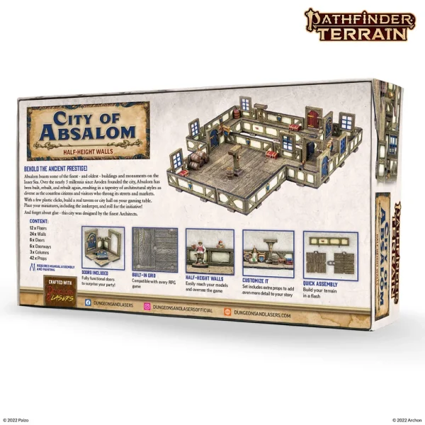 Archon Studio - Pathfinder Terrain - CITY OF ABSALOM