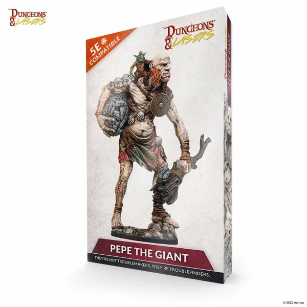 Archon Studio – Dungeons & Lasers Miniatures: PEPE THE GIANT - Archon Studio - Ludik Vault