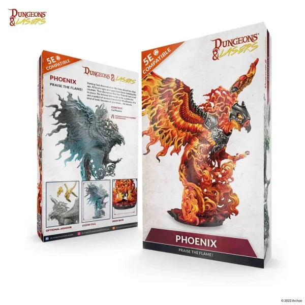 Archon Studio – Dungeons & Lasers Miniatures: PHOENIX - Archon Studio - Ludik Vault