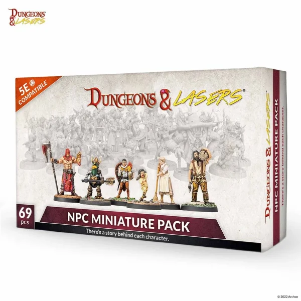 Archon Studio – Dungeons & Lasers Miniatures: NPC MINIATURE PACK - Archon Studio - Ludik Vault