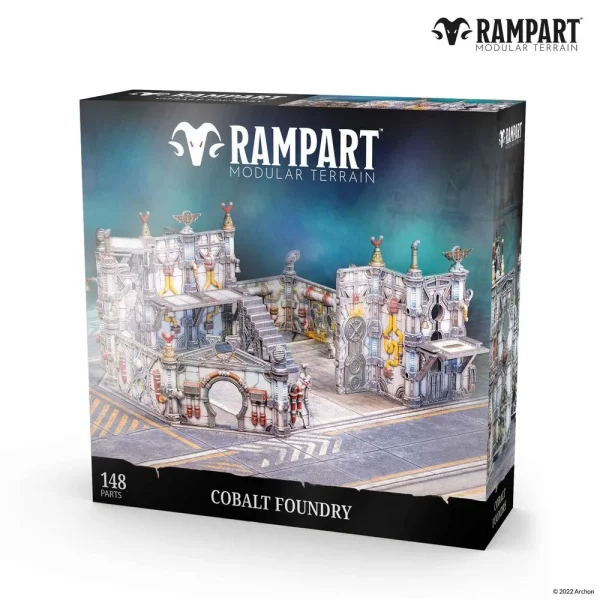 1414673147-1 Archon Studio - Rampart - Modular Terrain: COBALT FOUNDRY
