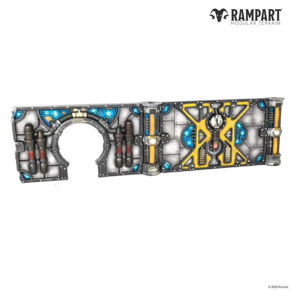 1414673147-6 Archon Studio - Rampart - Modular Terrain: COBALT FOUNDRY