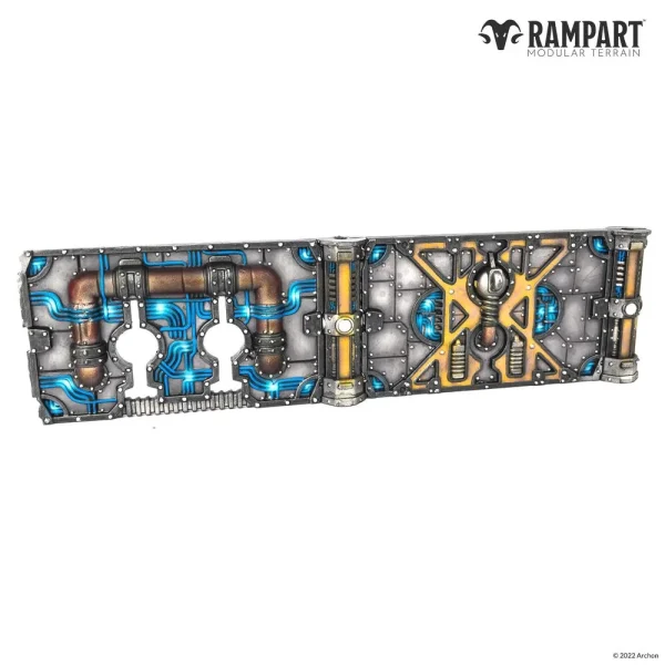1414673147-7 Archon Studio - Rampart - Modular Terrain: COBALT FOUNDRY