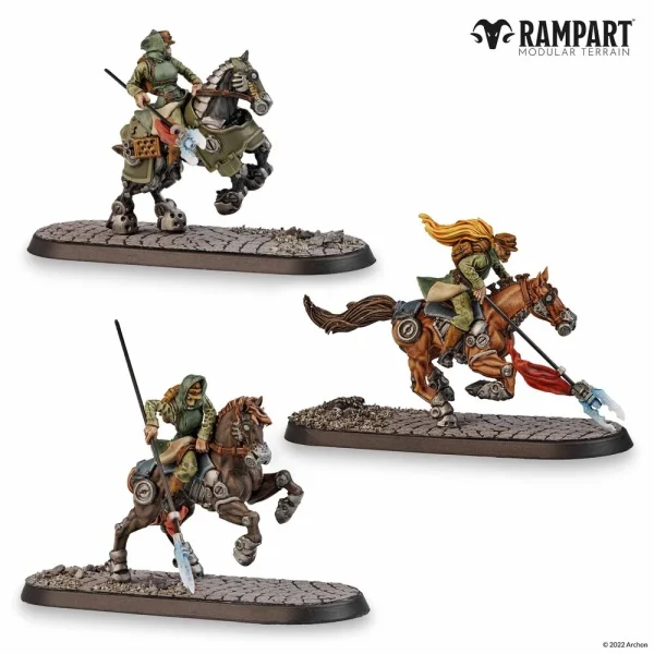 Archon Studio - Rampart - Modular Terrain: CITY DEFENDERS MINIATURE PACK