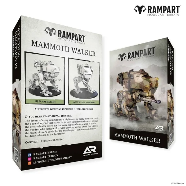 1414673161-1 Archon Studio - Rampart - Modular Terrain: MAMMOTH WALKER