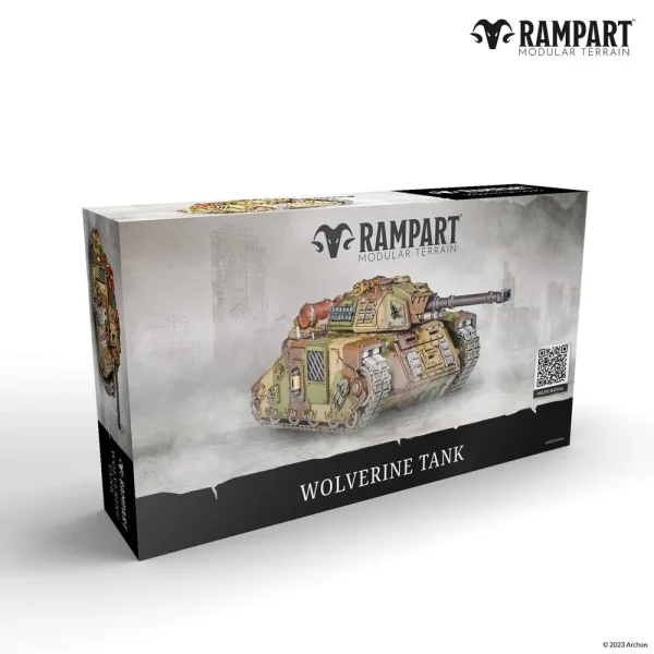 1414673444-2 Archon Studio - Rampart - Modular Terrain: WOLVERINE TANK