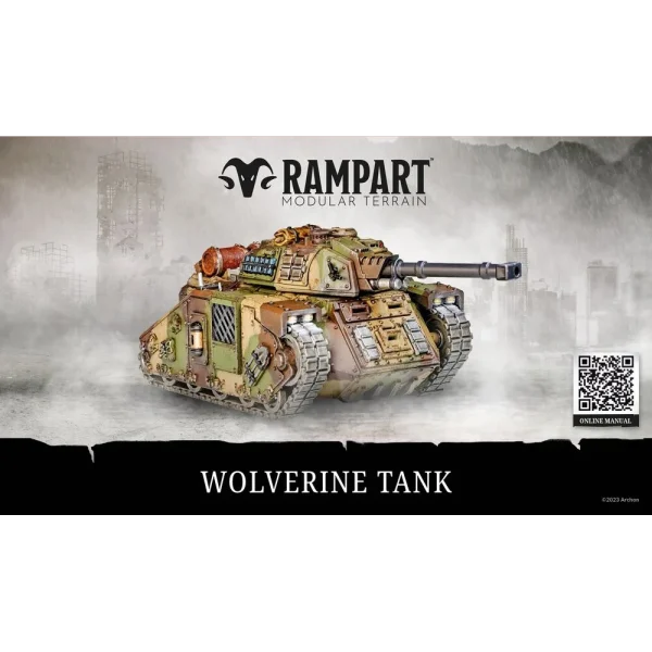 1414673444-4 Archon Studio - Rampart - Modular Terrain: WOLVERINE TANK