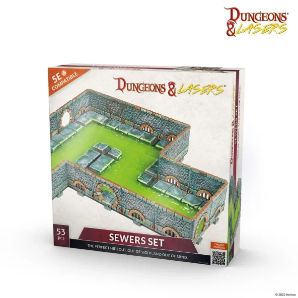 Archon Studio - Dungeons & Lasers - Starter Set: SEWERS