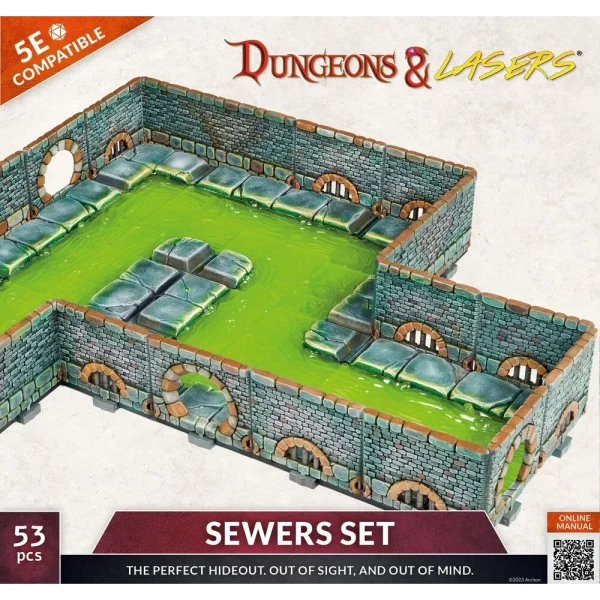Archon Studio - Dungeons & Lasers - Starter Set: SEWERS