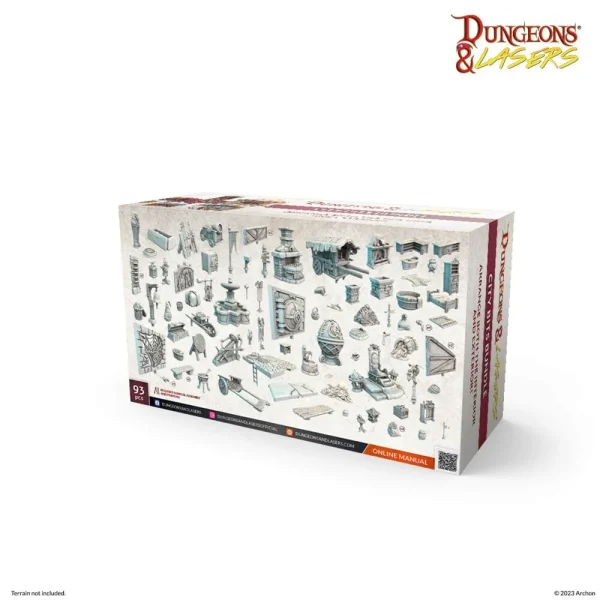 Archon Studio - Dungeons & Lasers - Expansion Set: CITY BITS BUNDLE
