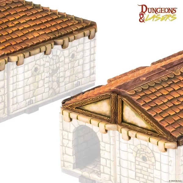 1414673482-1 Archon Studio - Dungeons & Lasers - Expansion Set: ROOF SET