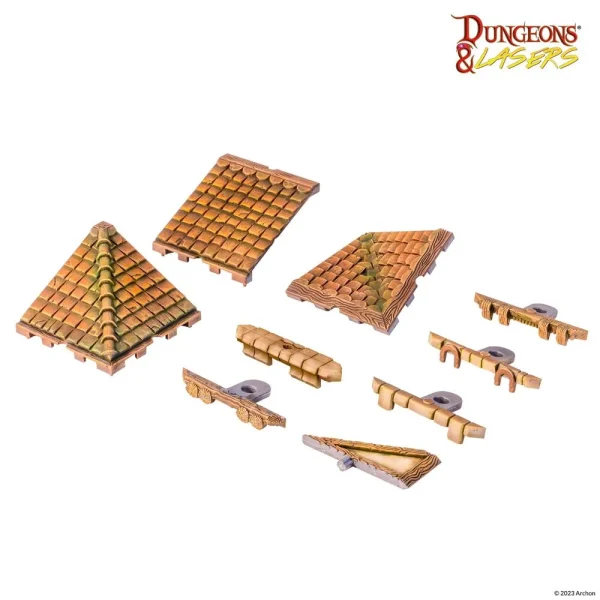 1414673482-3 Archon Studio - Dungeons & Lasers - Expansion Set: ROOF SET