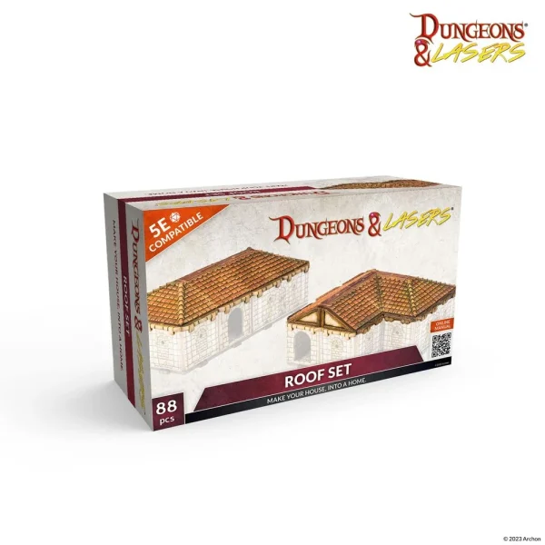 1414673482-4 Archon Studio - Dungeons & Lasers - Expansion Set: ROOF SET
